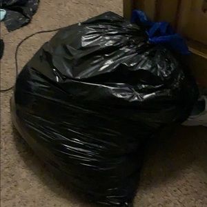 Selling a bag of clothes that I outgrew.